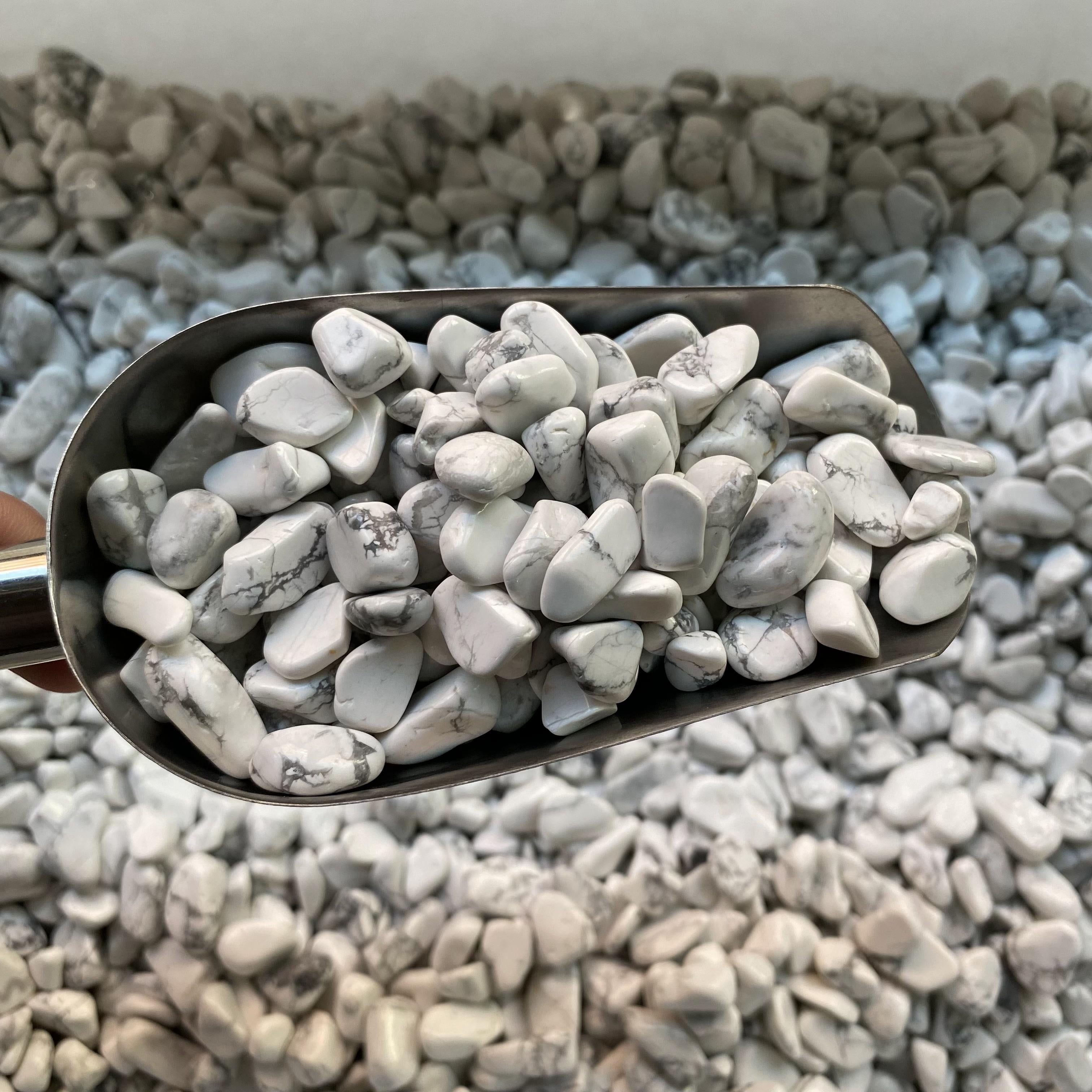 1-2cm Howlite Crushed Stones In Bulk