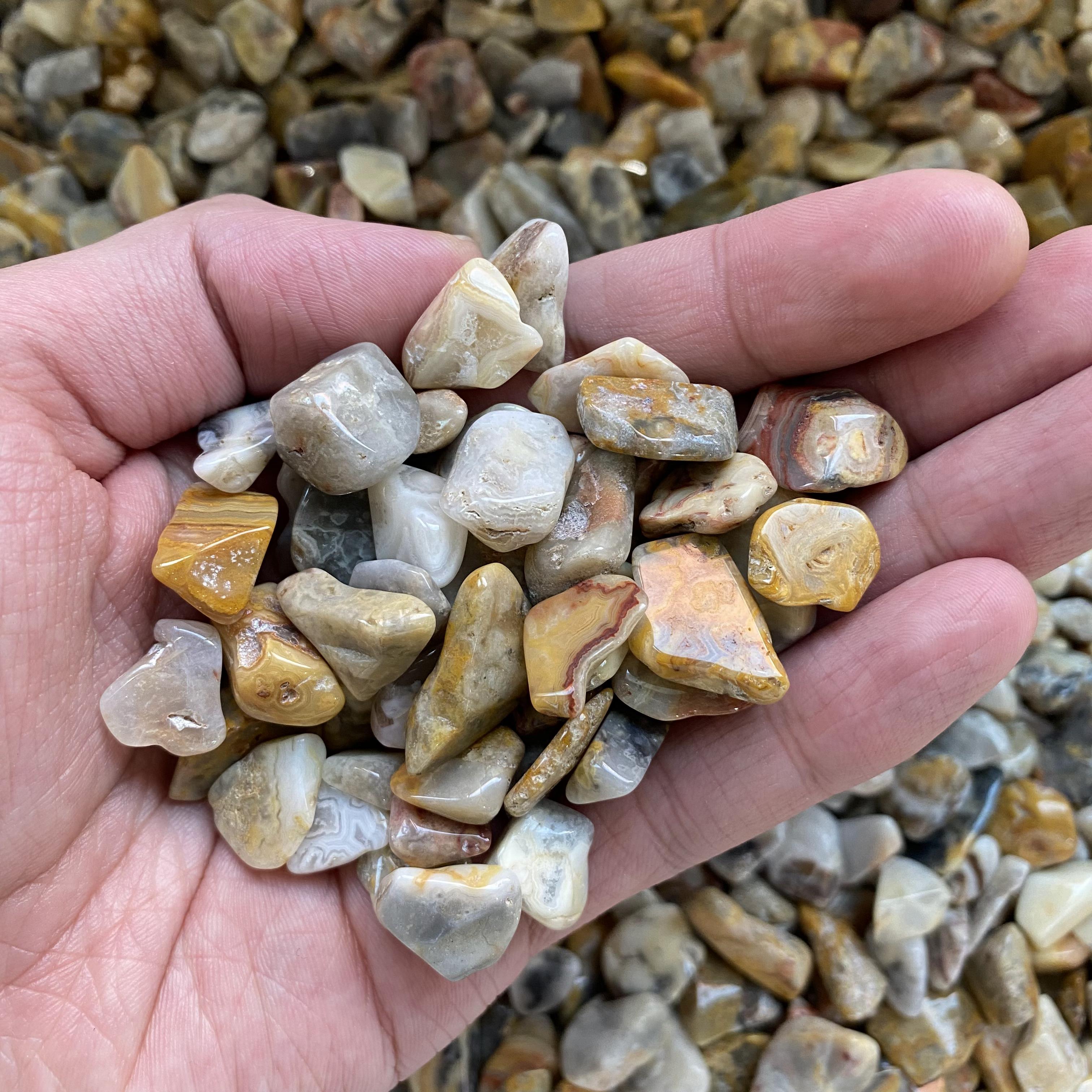 1.5-2.5cm Crazy Agate Crushed Stones In Bulk