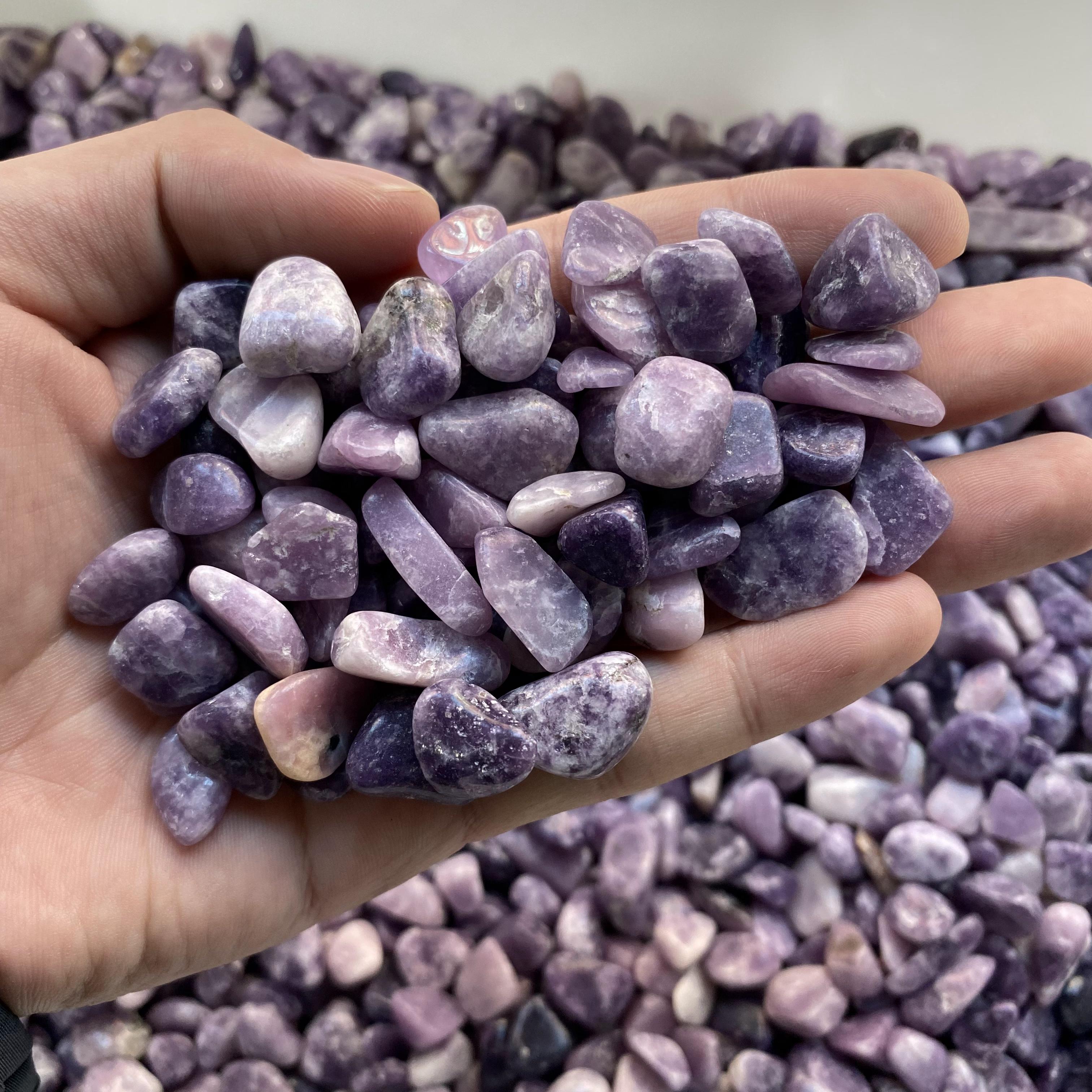 1-2cm Lepidolite Crushed Stones In Bulk