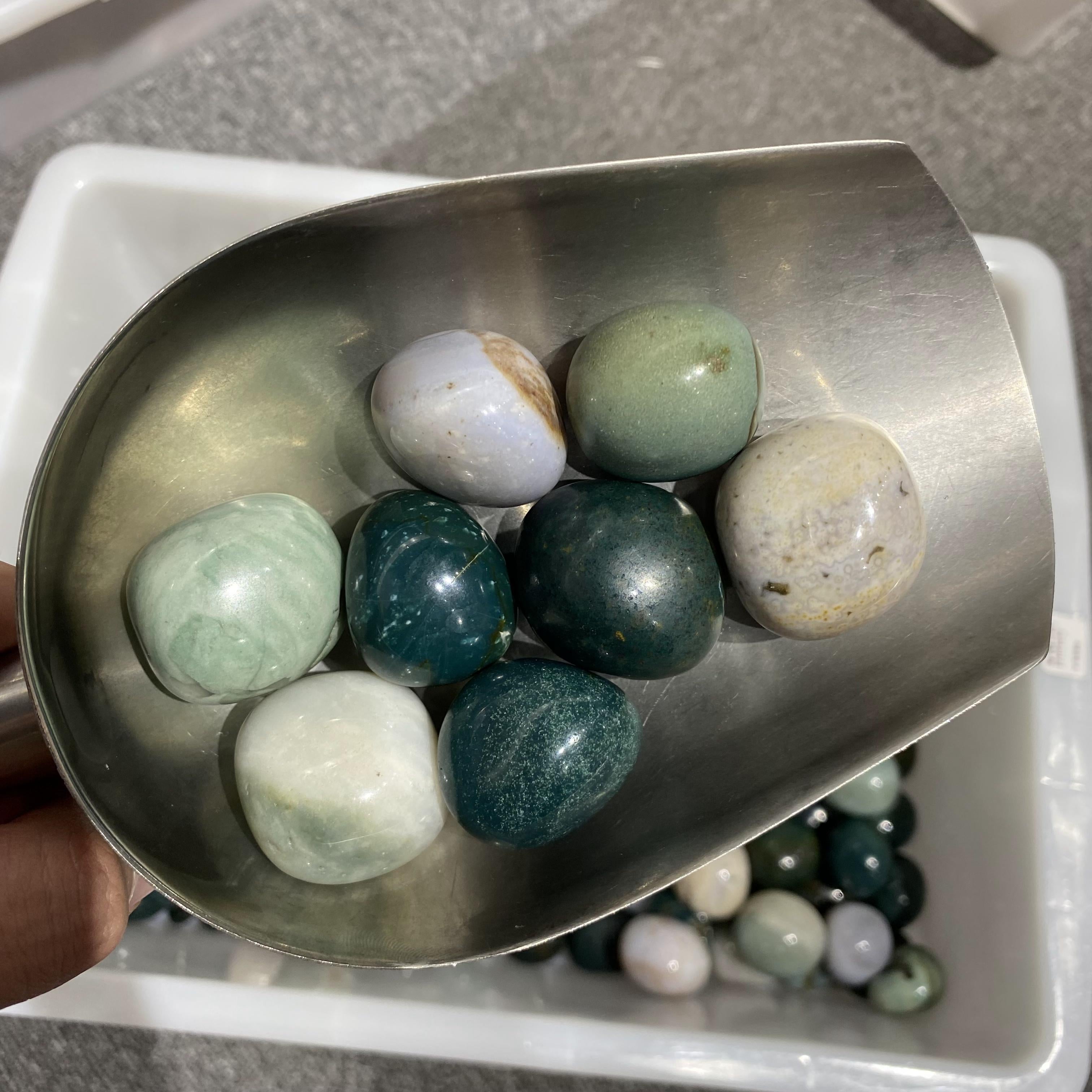 Ocean Jasper Tumbled Stones In Bulk