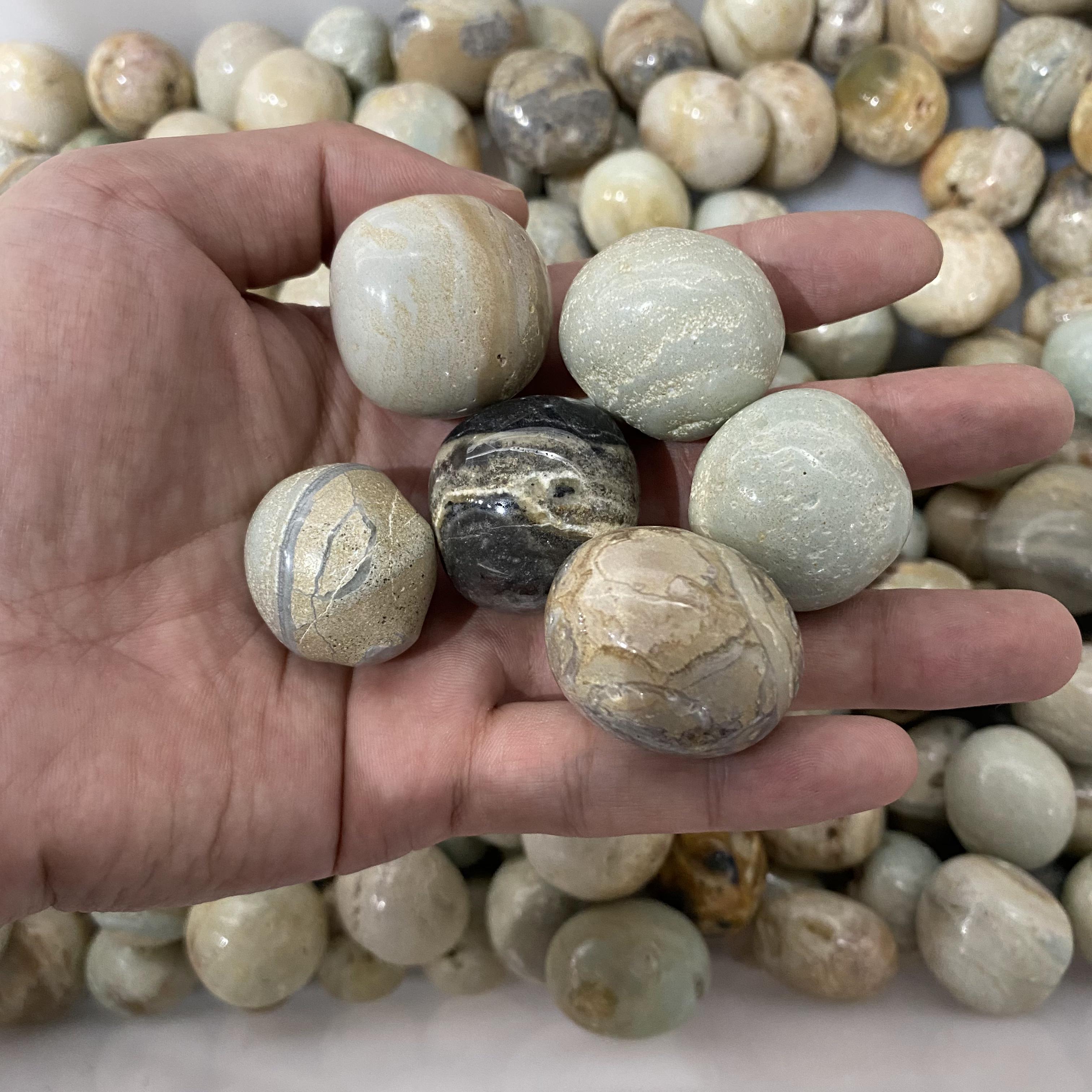 Amazonite Tumbled Stones In Bulk